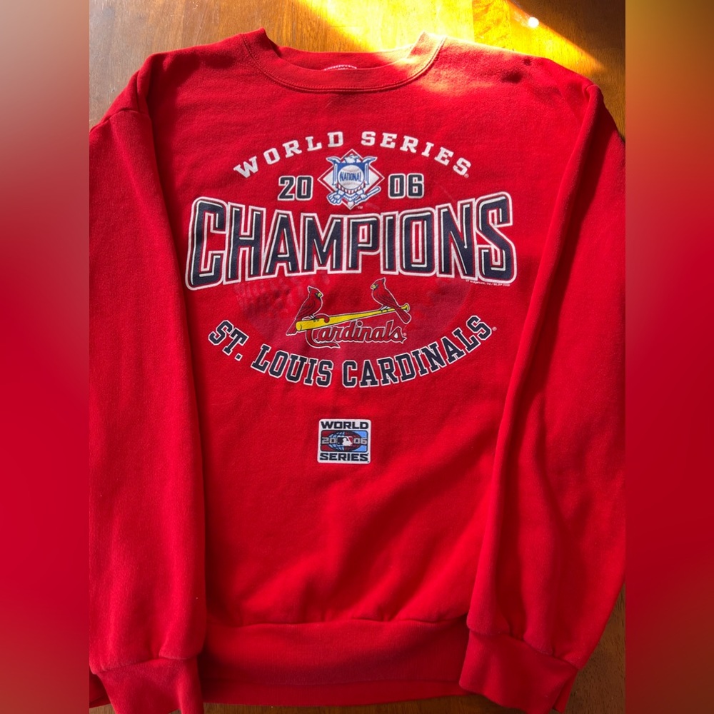 2006 Cardinals World Series Championship Pullover CSA